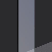 glaswand 40 cm t.b.v. inloopdouchewand