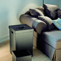 Wasmand en Papierbak set