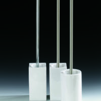 Toiletborstel set met extra lange steel