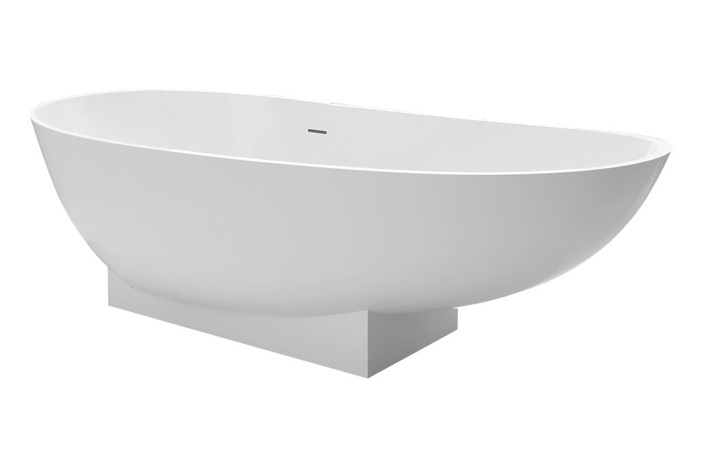Vrijstaand Solid Surface Ligbad