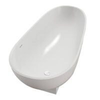 Vrijstaand Solid Surface Ligbad