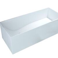 Vrijstaand Solid Surface Ligbad
