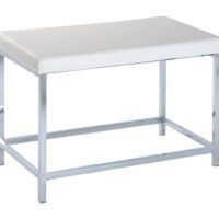 badkamer kruk met kunstleder