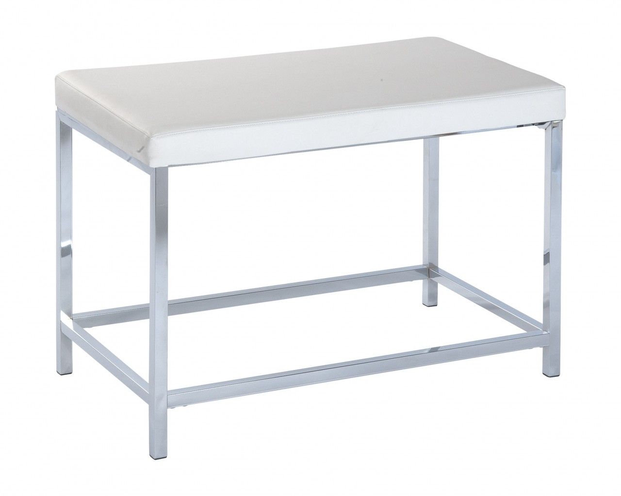 badkamer kruk met kunstleder