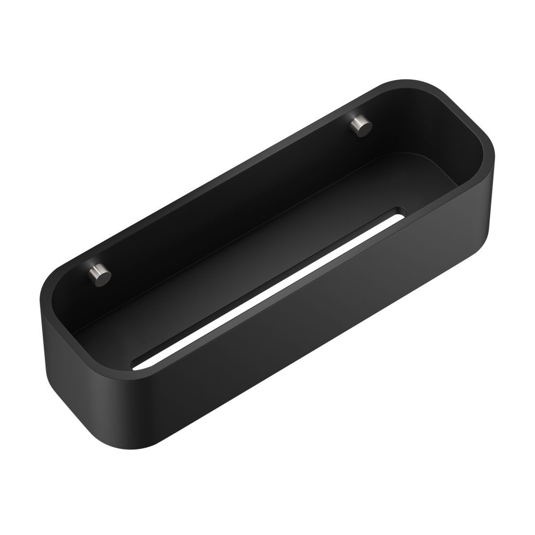 Douche flessenrekje mat zwart